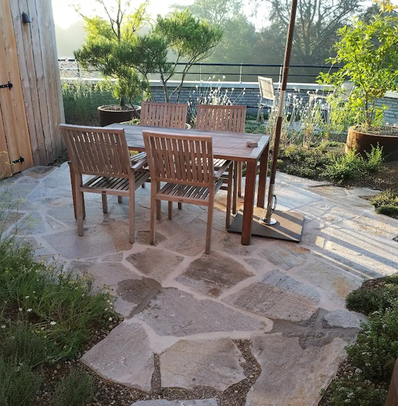 ELS Natuursteen flagstones stapelmuren